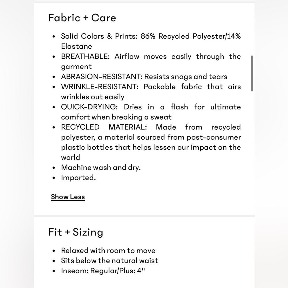 Athleta MESH RACER RUN MID RISE 4 SHORT - Picture 9 of 9